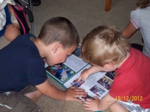 Baillie and Sam revisit their profile books